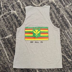The Gym Maui Be All In Hawaii Tank Top M